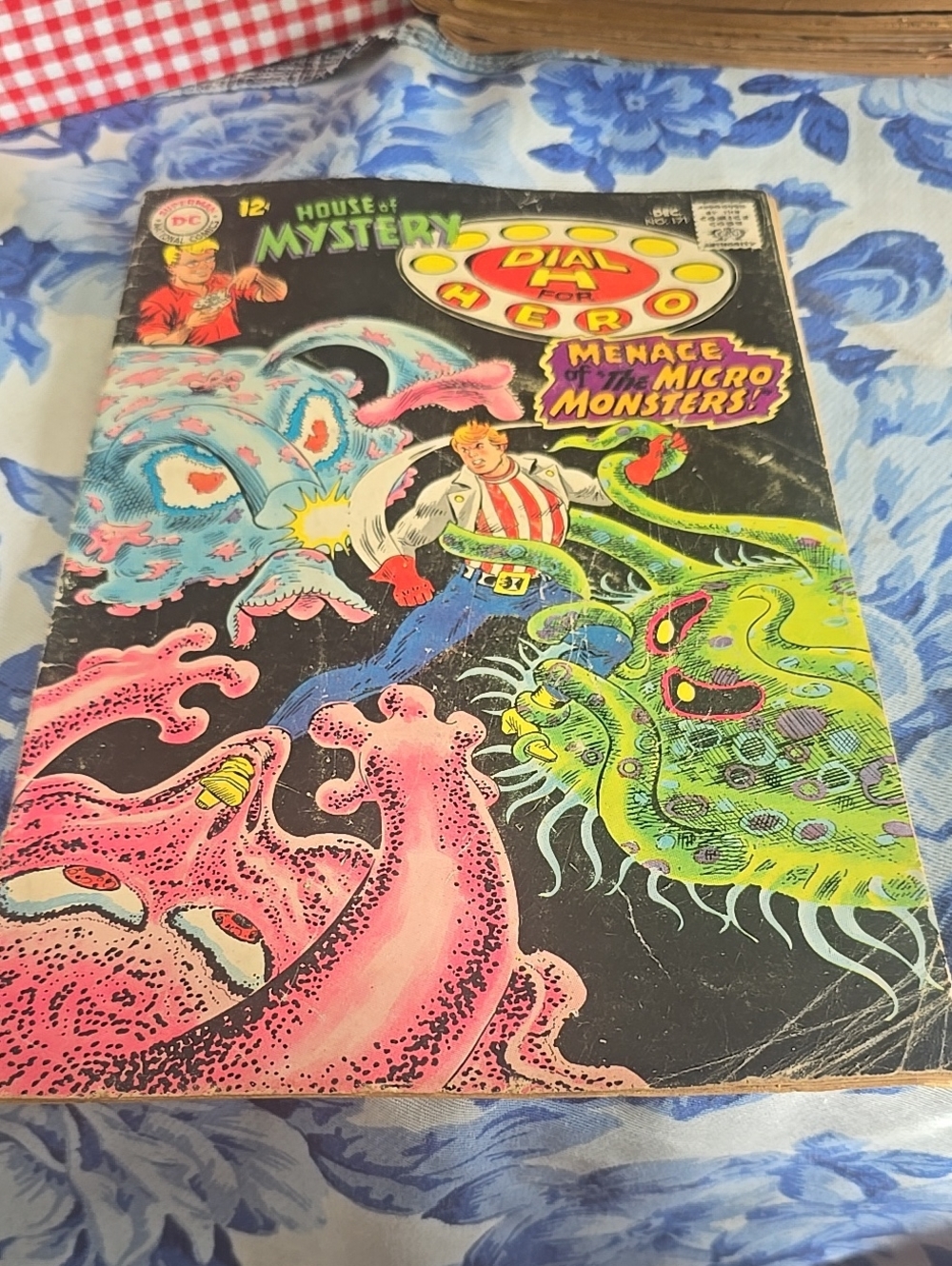 House of Mystery #171 12/1967 Silver Age Menace of the Micro Monsters DC